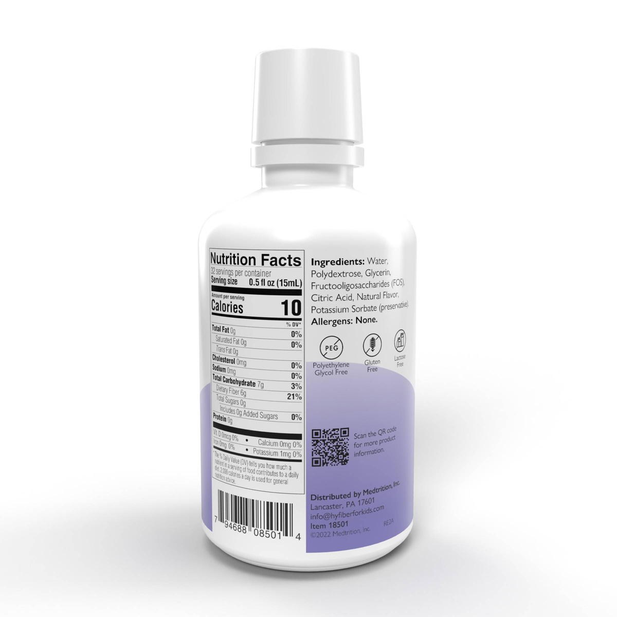 HyFiber for Kids' Liquid Fiber Digestive Treatment - 16 fl oz