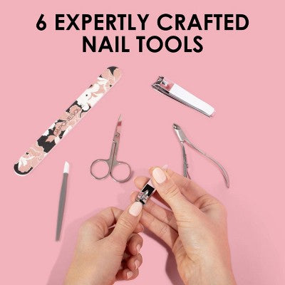 JAPONESQUE Manicure & Pedicure Kit Limited Edition - 6pc