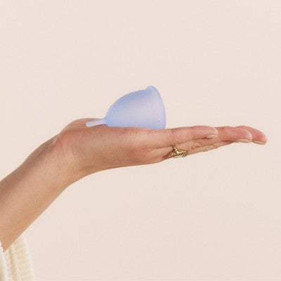 Saalt Menstrual Cup - Ocean Blue - Regular