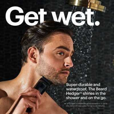 Manscaped The Beard Hedger SkinSafe Cordless Beard Trimmer, Waterproof Clippers for Facial Hair Shaving