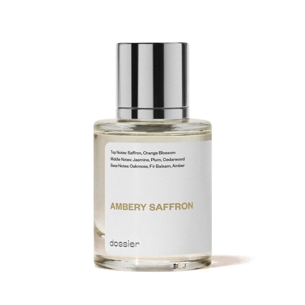 Dossier Women's Perfume, Baccarat Rouge 540 Impression, 50ml - Ambery Saffron
