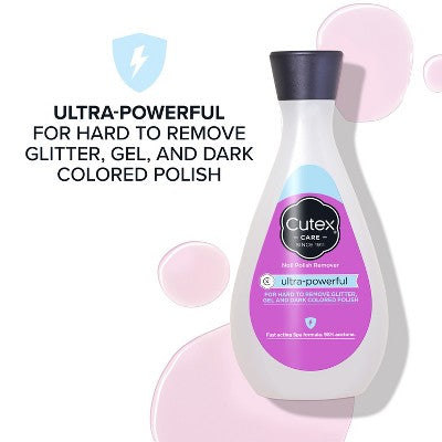 Cutex Ultra Powerful Nail Polish Remover - 10.1 fl oz
