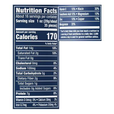 Planters Heart Healthy Cocktail Peanuts - 16oz