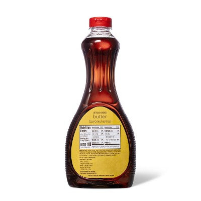 Artificially Flavored Butter Flavored Pancake Syrup - 24 fl oz - Favorite Day™