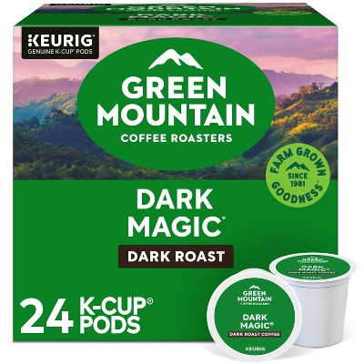 Green Mountain Coffee Dark Magic Keurig K-Cup Coffee Pods - Dark Roast - 24ct