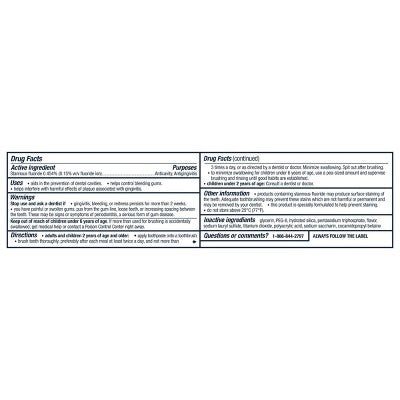 Parodontax Complete Extra Fresh Fluoride Toothpaste - 2ct/3.4oz