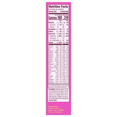 Goodles Protein Pasta Curveballs - 8 oz: Added Prebiotics, 0 Grams Saturated Fat