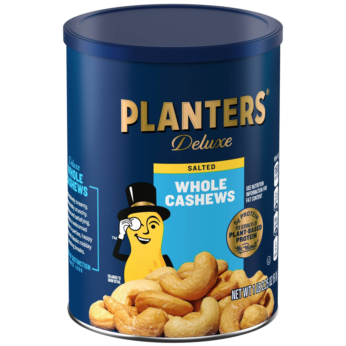 Planters Deluxe Salted Whole Cashews - 18.25oz
