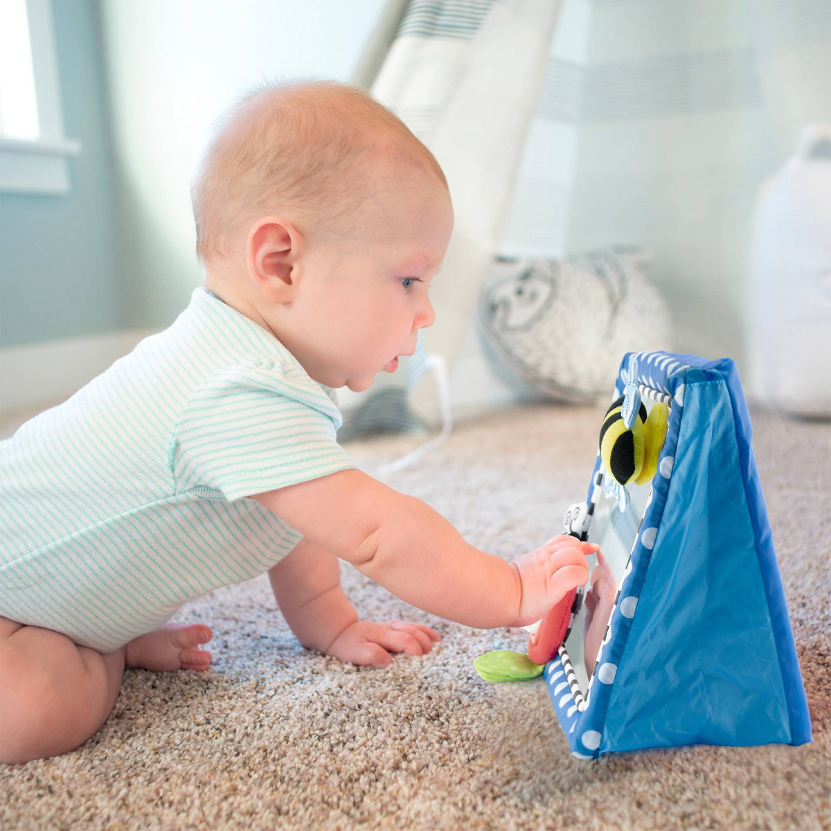 Sassy Baby Sensory Development Floor Mirror