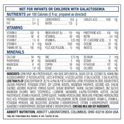 Similac 360 Total Care Sensitive Non-GMO Powder Infant Formula - 20.1oz
