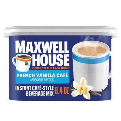 Maxwell House International Vanilla Cafe Medium Roast Beverage Mix - 8.4 oz.
