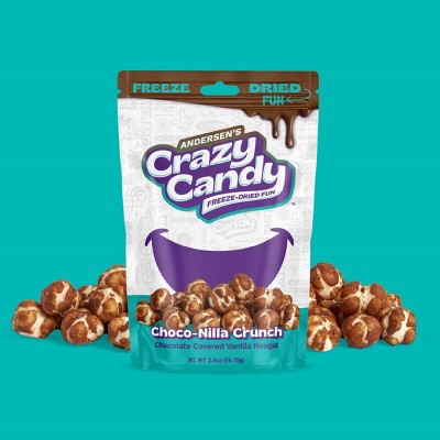 Crazy Candy Freeze Dried Candy - Choco-Nilla Crunch - 2oz
