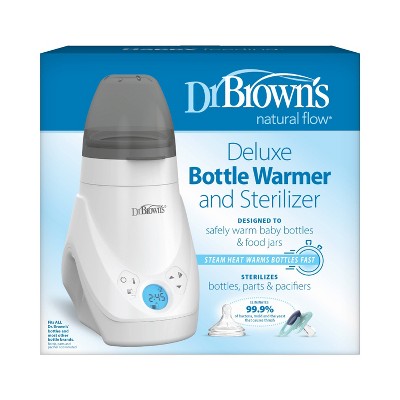 Dr. Brown's Deluxe Baby Bottle Warmer & Sterilizer - White