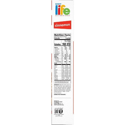 Quaker Life Breakfast Cereal