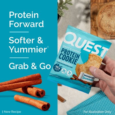 Quest Nutrition Protein Cookie - Snickerdoodle - 4pk