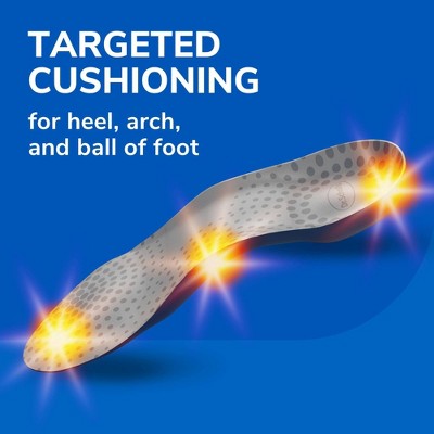 Dr. Scholl's Comfort Tri-Comfort Shoe Insoles for Men - Size 8-12