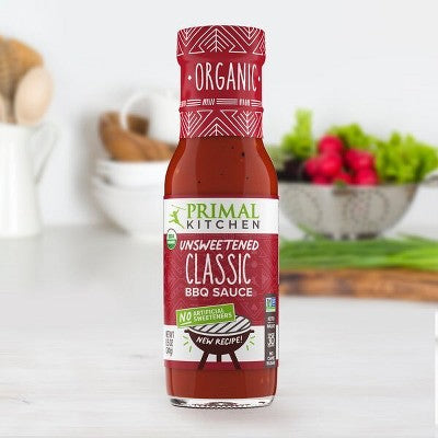 Primal Kitchen Organic and Unsweetened Classic BBQ Sauce - 8.5oz