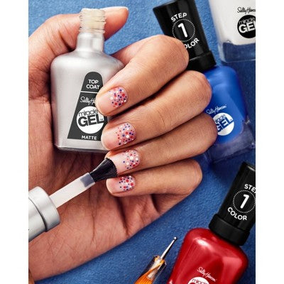 Sally Hansen Miracle Gel Nail Polish - Special Effects Top Coat - 102 Matte Top Coat - 0.5 fl oz