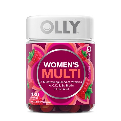 OLLY Women's Multivitamin Gummies - Berry - 130ct