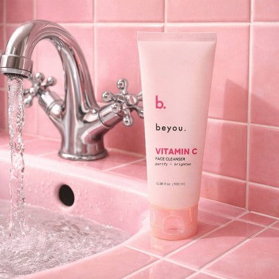 Beyou. Vitamin C Brightening Cleanser - Gentle Daily Face Wash - Made in Korea - 3.38 fl oz
