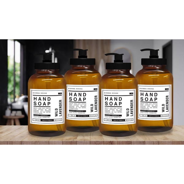Sienna House Plastic Hand Soaps - 20.5 fl oz/4pk