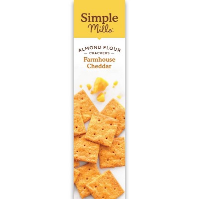 Simple Mills Cheddar - 4.25oz: No Artificial Fillers, No Artificial Sweeteners, No Artificial Flavors