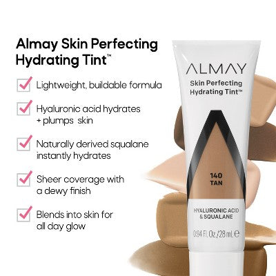 Almay Hydrating Lightweight with Light Coverage Liquid Foundation Tint - 0.94 fl oz - 0.94 fl oz
