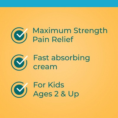 Neosporin Antibiotic and Pain Relieving Cream for Children - 0.5oz