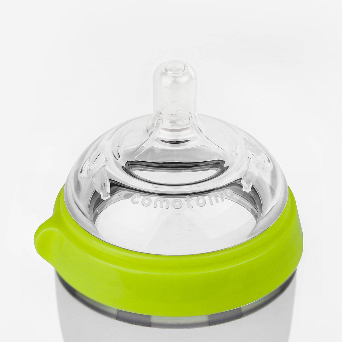 Comotomo Silicone Bottle 5oz (2pk), Green