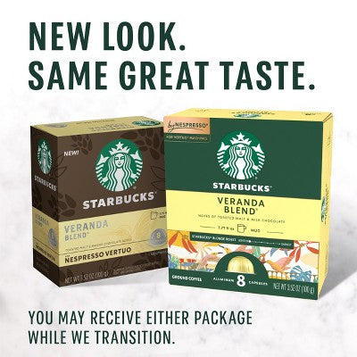 Starbucks by Nespresso Vertuo Line Veranda Blend