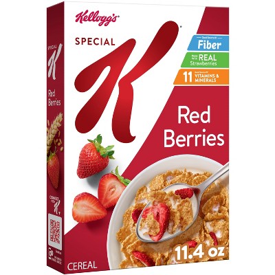 Kellogg's Special K Red Berries Cereal - 11.4oz: Low Fat, Whole Grain