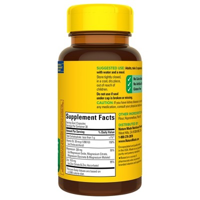 Nature Made Magnesium Complex Capsule - 60ct