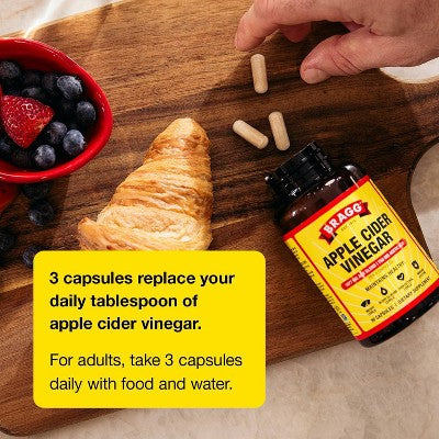 Bragg Apple Cider Vinegar Vegan Supplements - 90ct