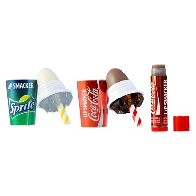 Lip Smacker Beverage Cup Lip Balm – Sprite/Coke – 3pk