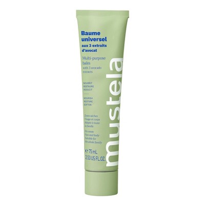 Mustela Multi-Purpose Moisturizing Balm Natural Avocado Extracts - 2.53 fl oz