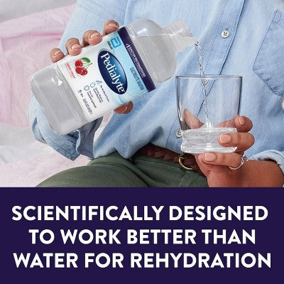 Pedialyte Electrolyte Solution Hydration Drink