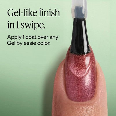 essie Gel Couture Long-Lasting Matte Nail Polish Top Coat - 0.46 fl oz