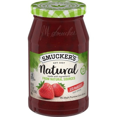 Smucker's Natural Strawberry Fruit Spread - 17.25oz