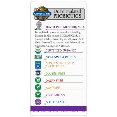 Kid's Garden of Life Dr. Formulated Organic Probiotic Daily Chewables - Berry & Cherry - 30ct