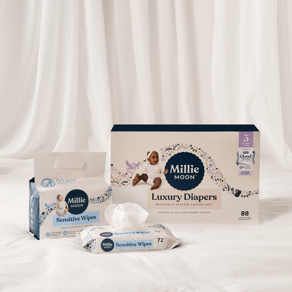 Millie Moon Sensitive Wipes (Select Count), 72ct