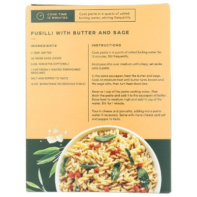 Bionaturae Organic Sourdough Pasta Fusilli - 12oz