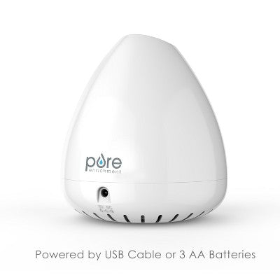 Breeze USB Oil Diffuser - Pure Enrichment: Portable, Phthalate-Free, Essential Oil Compatible, Quiet Operation