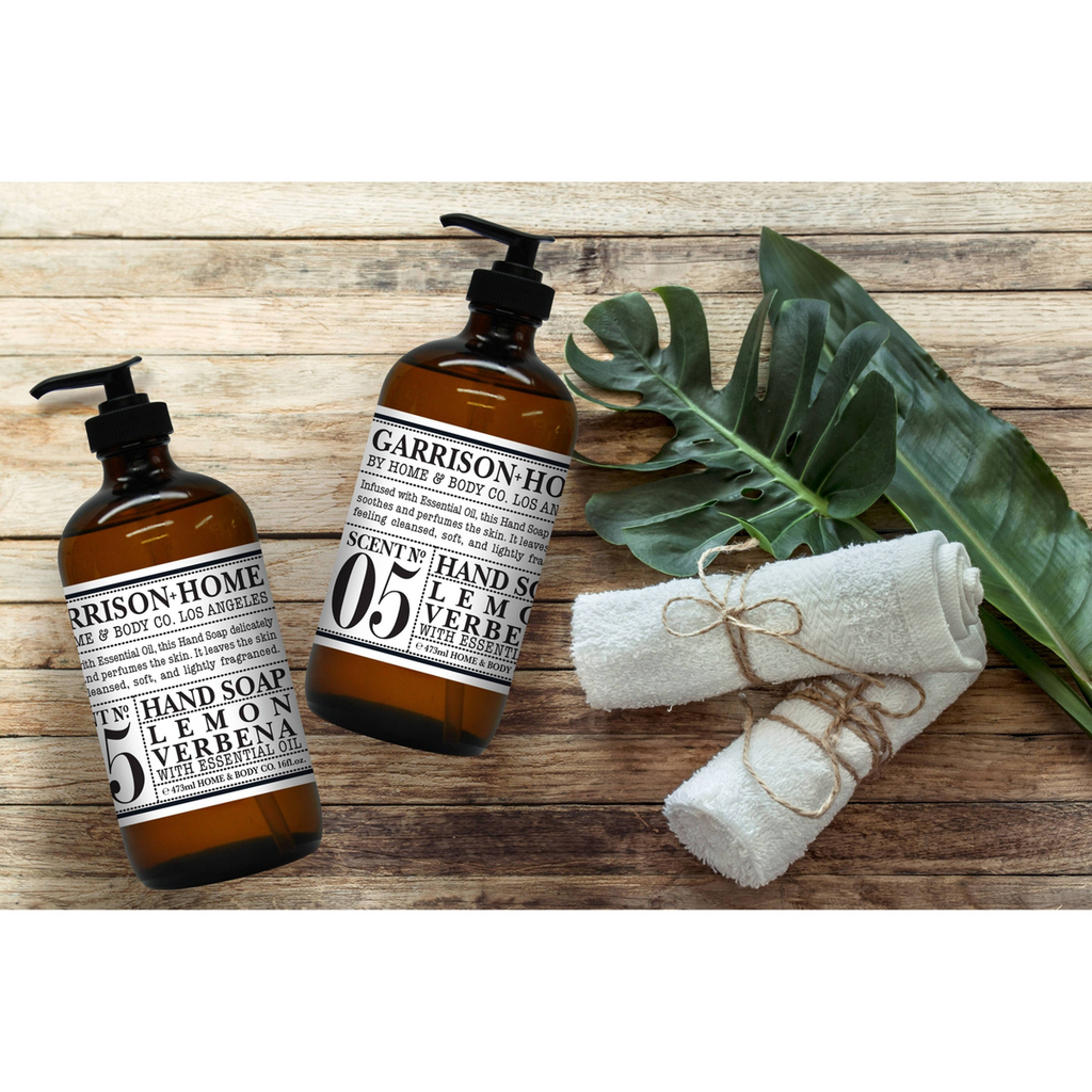 Garrison + Home Plastic Hand Soaps - Lemon Verbena - 16 fl oz/2pk