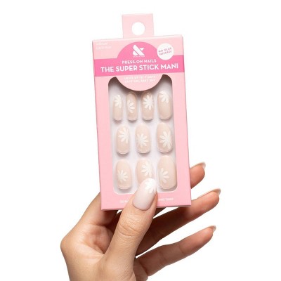 Olive & June Fake Nails - Daisy Pop - 32ct