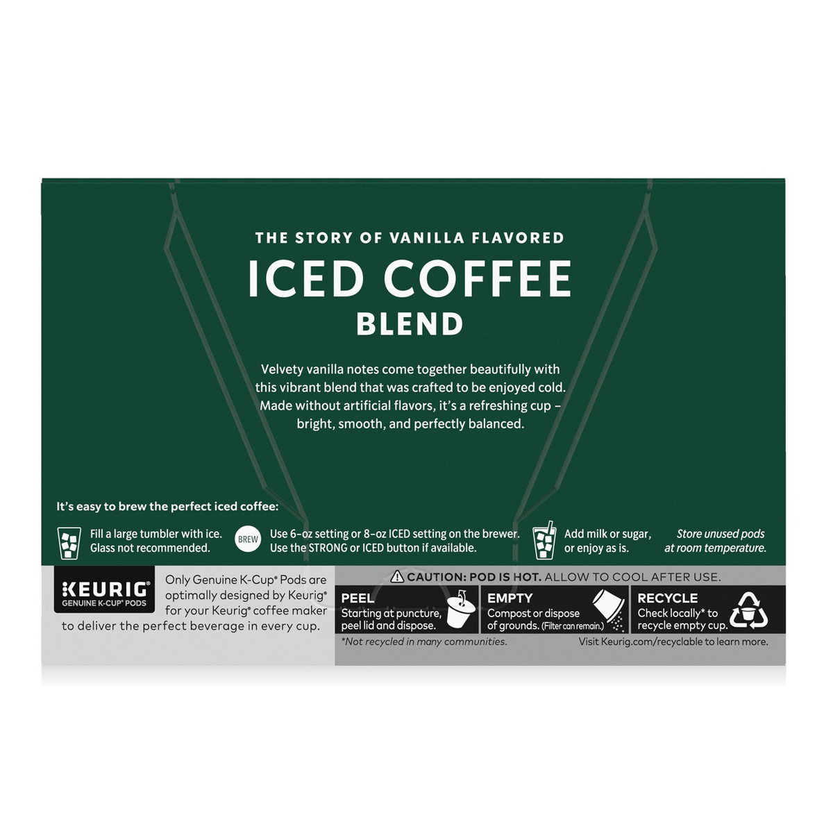 Starbucks Iced Vanilla - 60ct