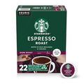 Starbucks Espresso Roast Coffee Pods - 22ct: Keurig Compatible, Arabica Beans, Caramel Flavor