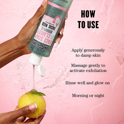 Soap & Glory Face Soap & Clarity 3-in-1 Daily Vitamin C Facial Wash - 11.8 fl oz