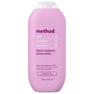 Method Body Wash - Berry Balance - 18 fl oz