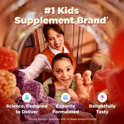 OLLY Kids Immunity Elderberry Gummies - Cherry Berry - 50ct
