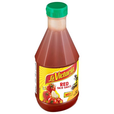 La Victoria Red Taco Sauce Medium - 15oz